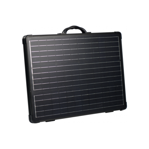 Photonic Universe 100W 12V Foldable Solar Panel Kit with MPPT Controller – Lightweight & Portable