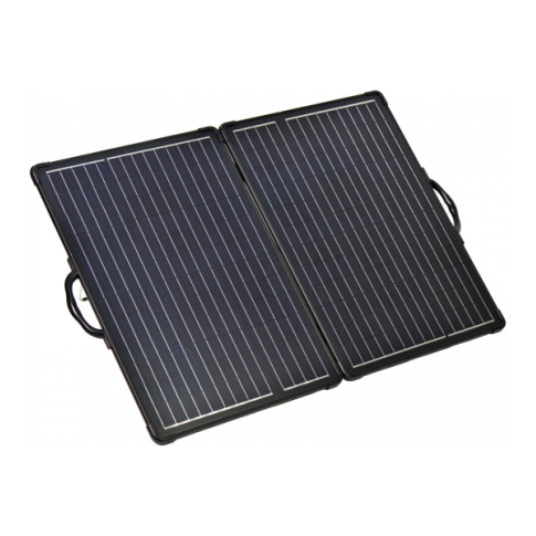 Photonic Universe 100W 12V Foldable Solar Panel Kit with MPPT Controller – Lightweight & Portable