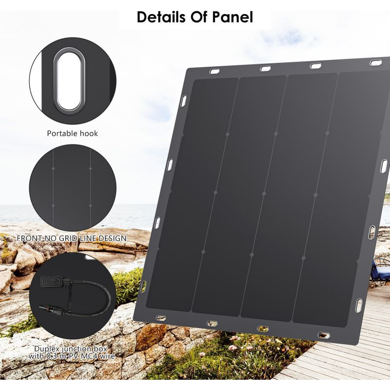 DAITTO 210W HPBC Flexible Solar Panel
