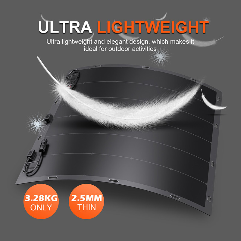 DAITTO 210W HPBC Flexible Solar Panel