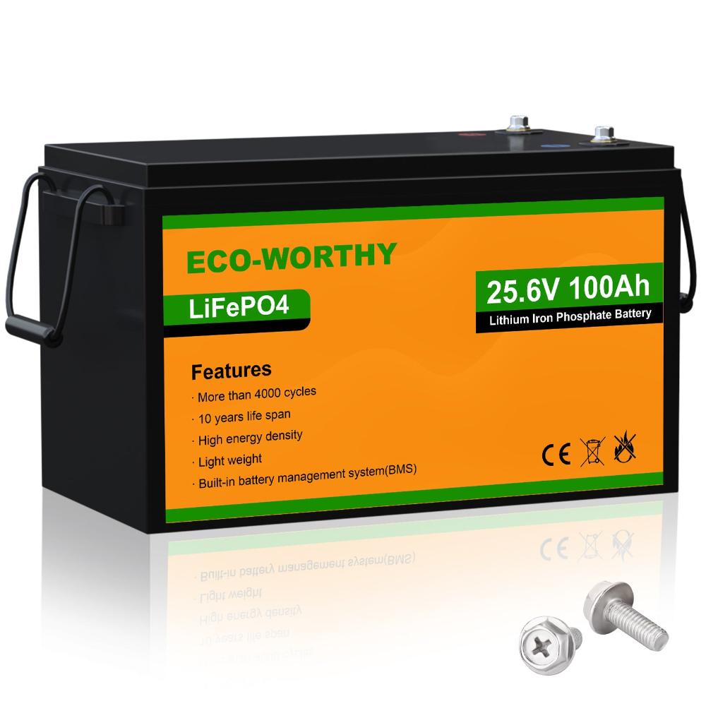 24V 100Ah LiFePO4 Lithium Battery
