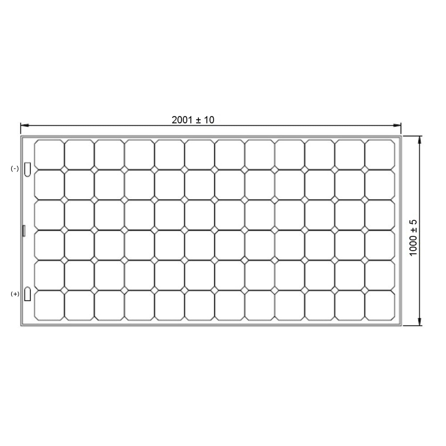 Photonic Universe Flexible 240W Solar Charging Kit with CIGS Panel, Cables & Controller