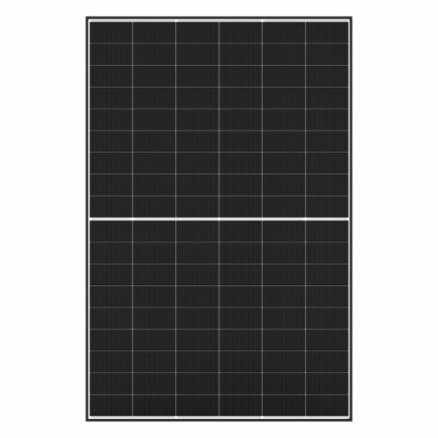 SHARP 440W Monocrystalline TOPCon Solar Panel – Black Frame Design (Model NU-JC440)