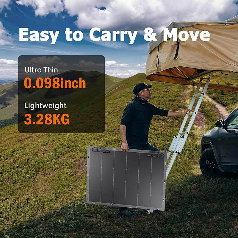 DAITTO 210W HPBC Flexible Solar Panel