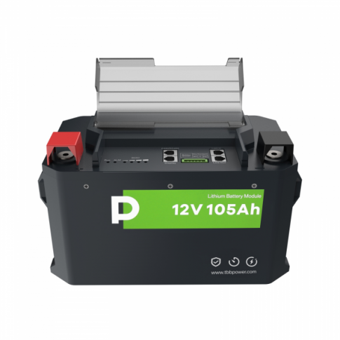 TBB Power 105Ah 12V LiFePO₄ Battery with Heating & 200A BMS – For Solar, Wind, Off-Grid & Leisure Applications - SolarVoxGreen