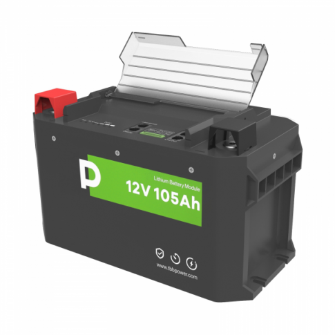 TBB Power 105Ah 12V LiFePO₄ Battery with Heating & 200A BMS – For Solar, Wind, Off-Grid & Leisure Applications - SolarVoxGreen