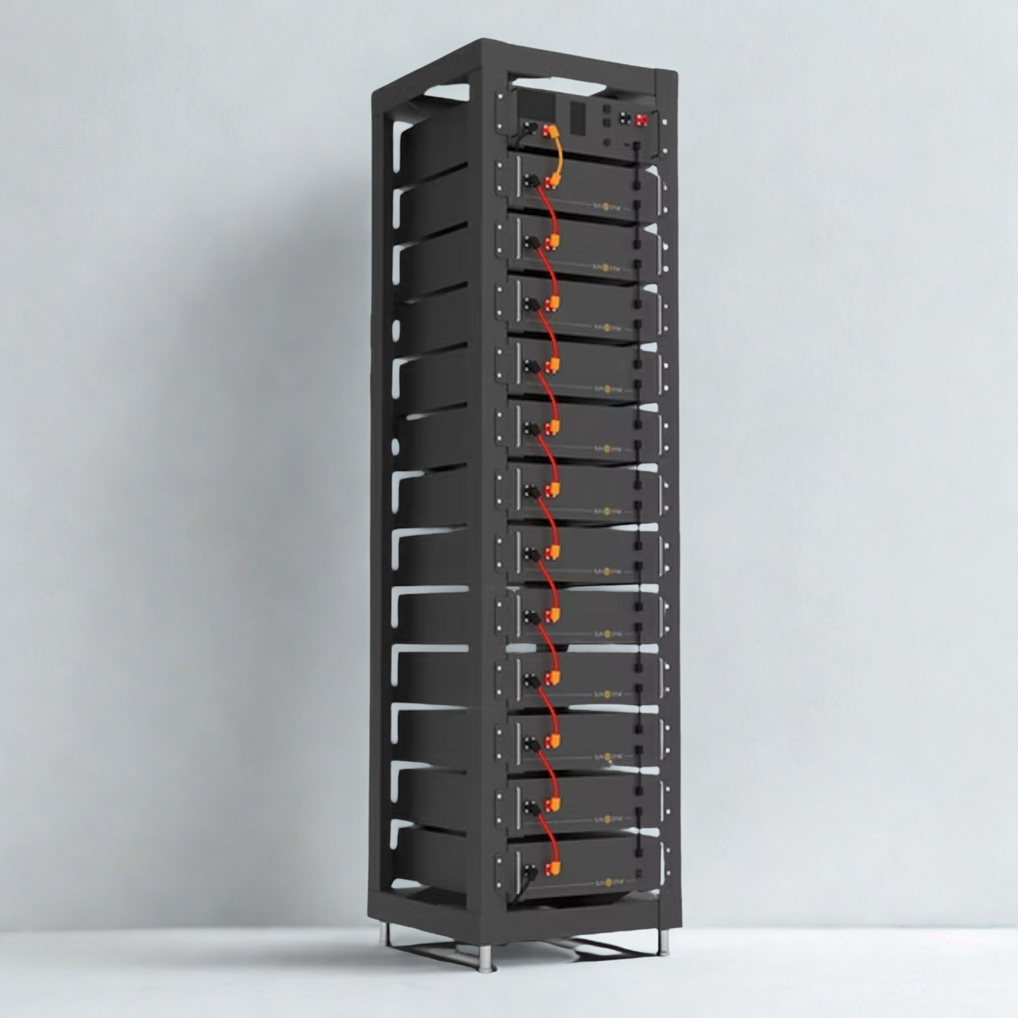 Sunsynk GX60 61.44kWh High Voltage LiFePO4 Battery Rack