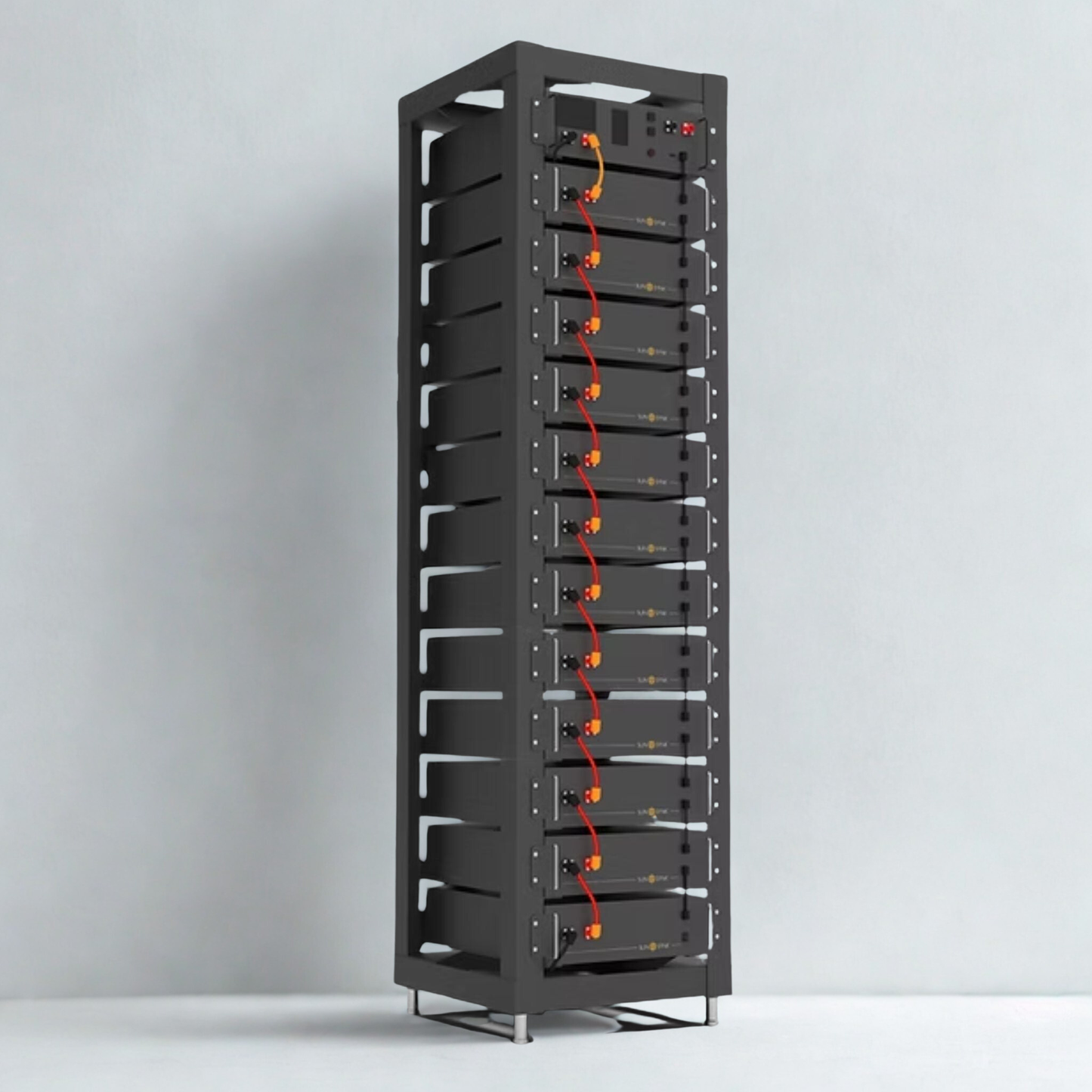 Sunsynk GX60 High Voltage LiFePO₄ Battery Rack – 61.44 kWh Energy Storage System - SolarVoxGreen